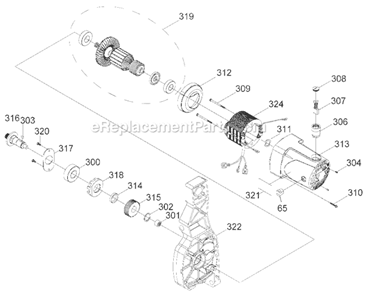 Part Location Diagram of 5140084-15 DeWALT GEAR